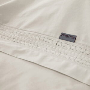 Camilla Offwhite Percal Lakenset