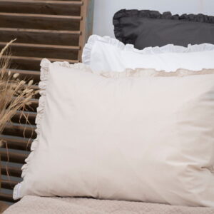 Frilled kussensloop 60×70 cm