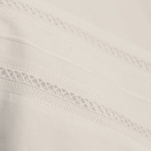 Maryville Offwhite Percal Lakenset