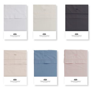 Percal Laken in 6 kleuren