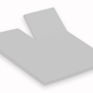 Jersey SPLIT hoeslaken zilvergrijs